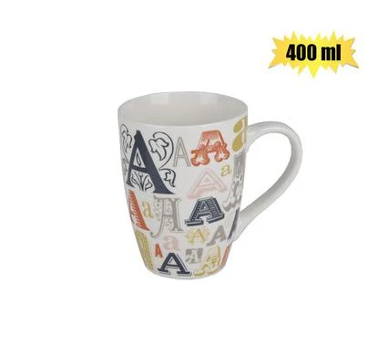 Mug Daily Tall Letter A 400ml