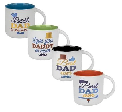Mug Occasions Dad Two Tone Inner 400ml