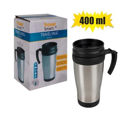 Travel Mug S/S 400ml (Colour Box)