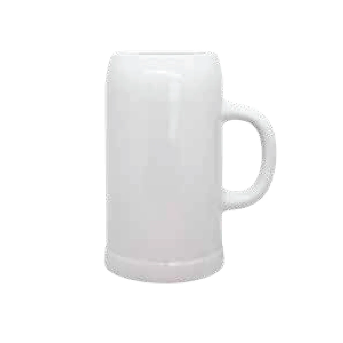 White German Beer Mug